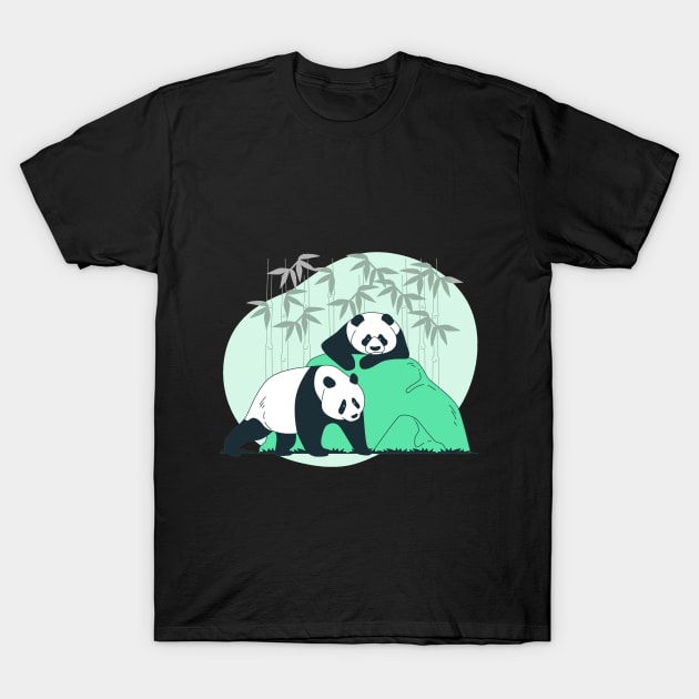 cute stuffed animals panda T-Shirt by Officail STORE